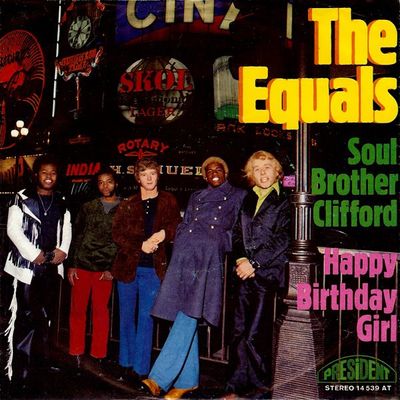 Equals - Soul Brother Clifford Vinyl Singles Vinyl Zeer Goed / Hoesje Goed "VINYLSINGLES.NL"