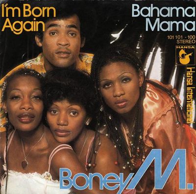 Boney M. - I'm Born Again Vinyl Singles Vinyl Zeer Goed / Hoesje Goed "VINYLSINGLES.NL"