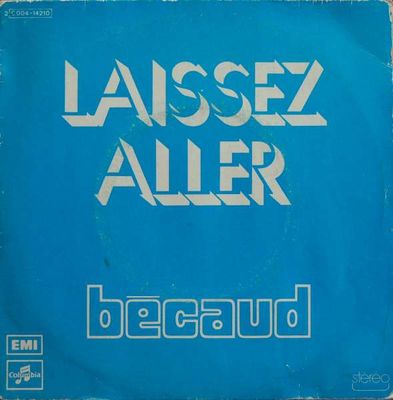 Gilbert Bécaud - Laissez Aller Vinyl Singles Vinyl Zeer Goed / Hoesje Goed "VINYLSINGLES.NL"