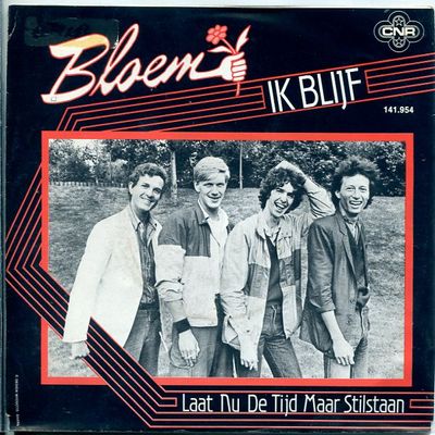 Bloem - Ik Blijf Vinyl Singles Vinyl Zeer Goed / Hoesje Goed "VINYLSINGLES.NL"