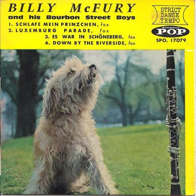 Billy McFury And His Bourbon Street Boys - Schlafe Mein Prinzchen Vinyl Singles Vinyl Zeer Goed / Hoesje Goed "VINYLSINGLES.NL"