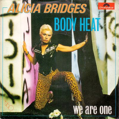 Alicia Bridges - Body Heat Vinyl Singles Vinyl Zeer Goed / Hoesje Goed "VINYLSINGLES.NL"