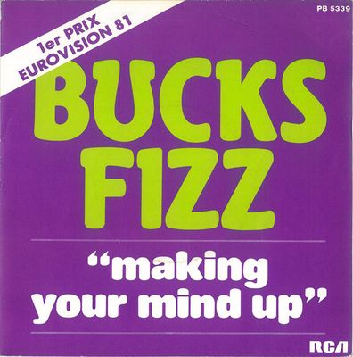 Bucks Fizz - Making Your Mind Up Vinyl Singles Vinyl Zeer Goed / Hoesje Goed "VINYLSINGLES.NL"