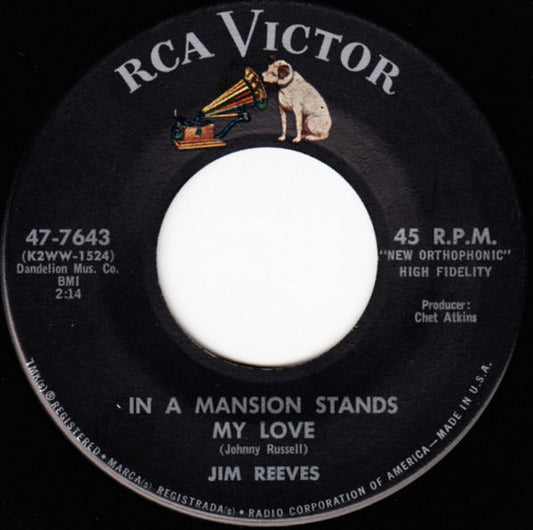 Jim Reeves - He'll Have To Go 40495 Vinyl Singles Goede Staat