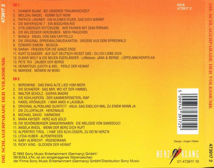 Schlagerparade der Volksmusik (CD) 70714 Compact Disc 2x Goede Staat
