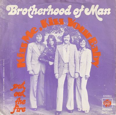 Brotherhood Of Man - Kiss Me, Kiss Your Baby Vinyl Singles Media VG / Sleeve G "VINYLSINGLES.NL"