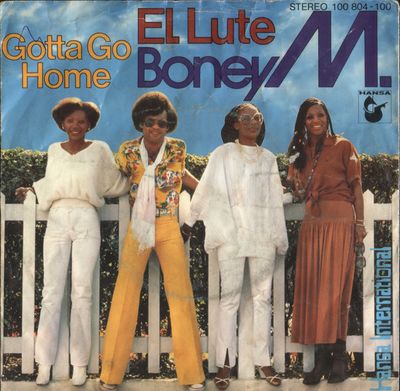 Boney M. - El Lute Vinyl Singles Vinyl Zeer Goed / Hoesje Goed "VINYLSINGLES.NL"
