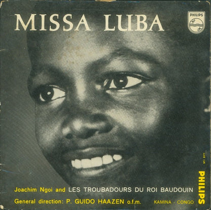 Joachim Ngoi Et Les Troubadours Du Roi Baudouin - Missa Luba 08031 Vinyl Singles EP Vinyl Goed / Hoes Goed