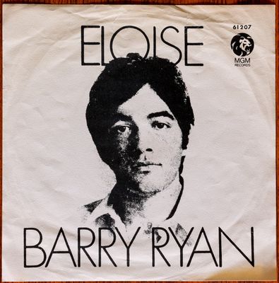 Barry Ryan - Eloise Vinyl Singles Vinyl Zeer Goed / Hoesje Goed "VINYLSINGLES.NL"