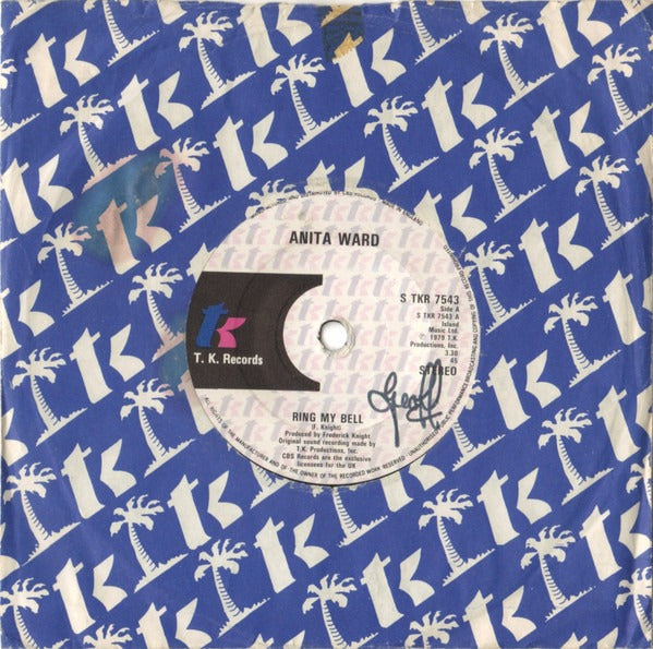 Anita Ward - Ring My Bell 08350 Vinyl Singles Vinyl Goed / Hoes Generic