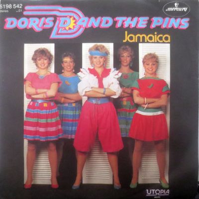 Doris D And The Pins - Jamaica Vinyl Singles Vinyl Zeer Goed / Hoesje Goed "VINYLSINGLES.NL"