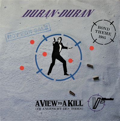 Duran Duran - A View To A Kill (Im Angesicht Des Todes) Vinyl Singles Vinyl Zeer Goed / Hoesje Goed "VINYLSINGLES.NL"