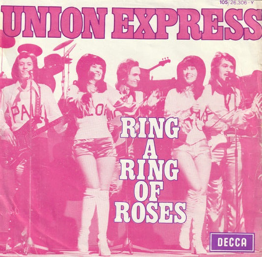 Union Express - Ring A Ring Of Roses 08319 Vinyl Singles Vinyl Goed / Hoes Goed