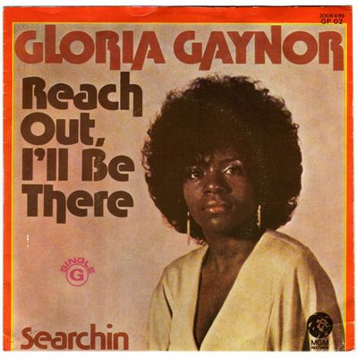 Gloria Gaynor - Reach Out, I'll Be There Vinyl Singles Vinyl Zeer Goed / Hoesje Goed "VINYLSINGLES.NL"