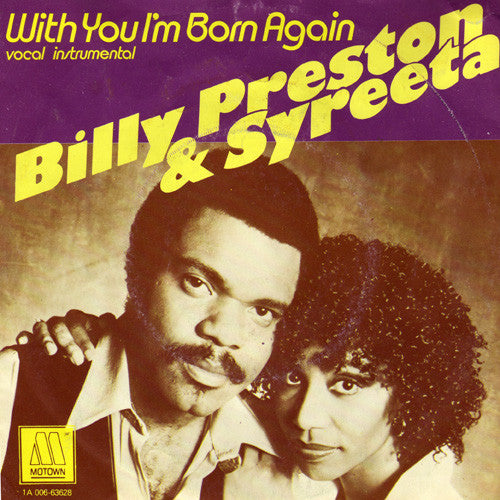 Billy Preston & Syreeta - With You I'm Born Again 11837 Vinyl Singles Vinyl Goed / Hoes Goed