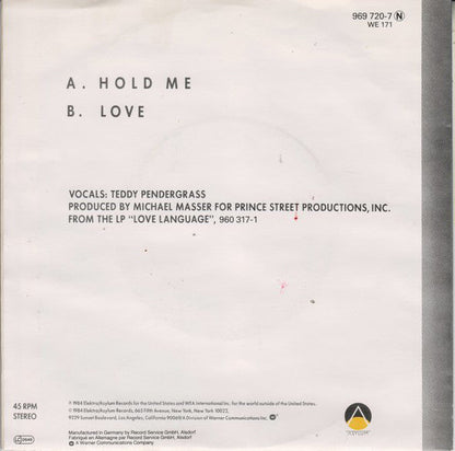 Teddy Pendergrass - Hold Me 16007