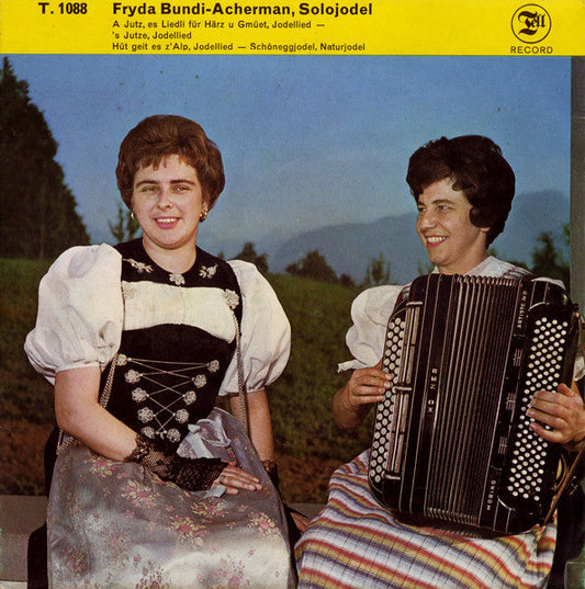 Fryda Bundi-Achermann - A Jutz, Es Liedli Für Härz U Gmüet 32759