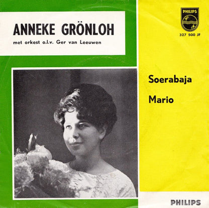 Anneke Grönloh - Soerabaja 42300 Vinyl Singles Vinyl Goed / Hoes Goed