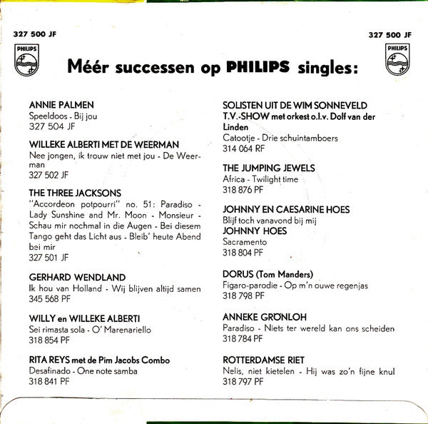 Anneke Grönloh - Soerabaja 42300 Vinyl Singles Vinyl Goed / Hoes Goed