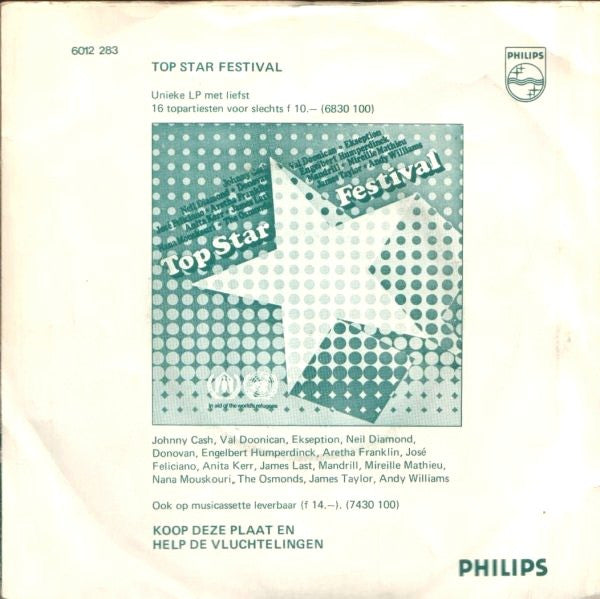 Bonnie St. Claire And Unit Gloria - Clap Your Hands And Stamp Your Feet (B-Keus) Vinyl Singles Vinyl Goed / Hoesje Slecht "VINYLSINGLES.NL"