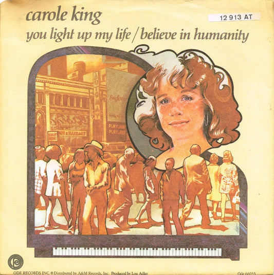Carole King - You Light Up My Life 40638 Vinyl Singles Vinyl Goed / Hoes Goed