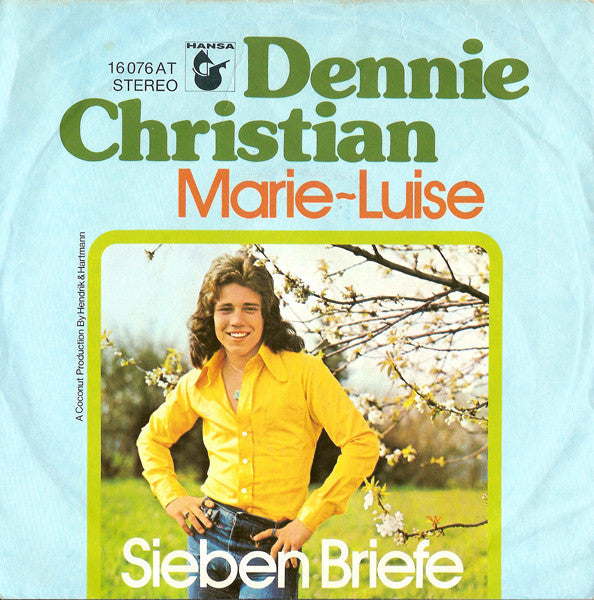 Dennie Christian - Marie-Luise Vinyl Singles Vinyl Goed / Hoes Goed
