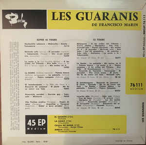 Les Guaranis de Francisco Martin - El cuchipe (EP) 05508