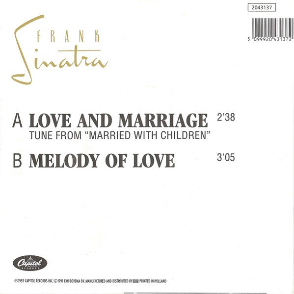 Frank Sinatra - Liebe und Ehe 37882