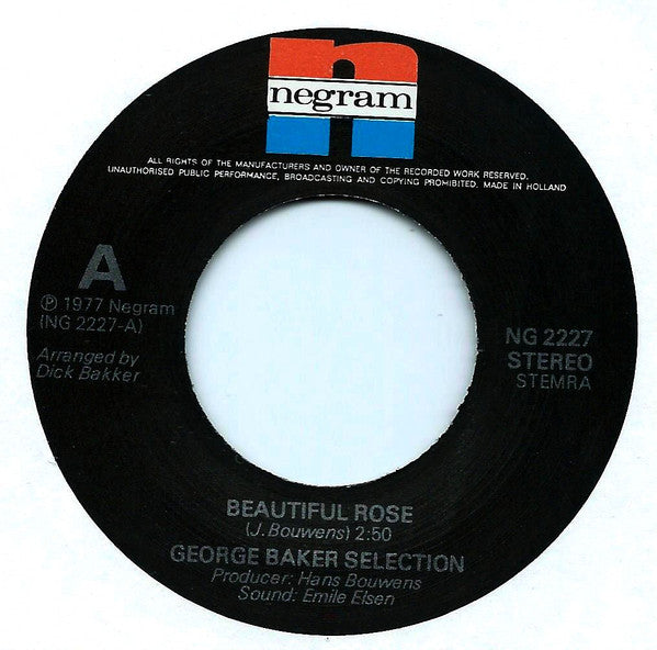 George Baker Selection - Beautiful Rose 41821 Vinyl Singles Vinyl Goed / Hoes Generic