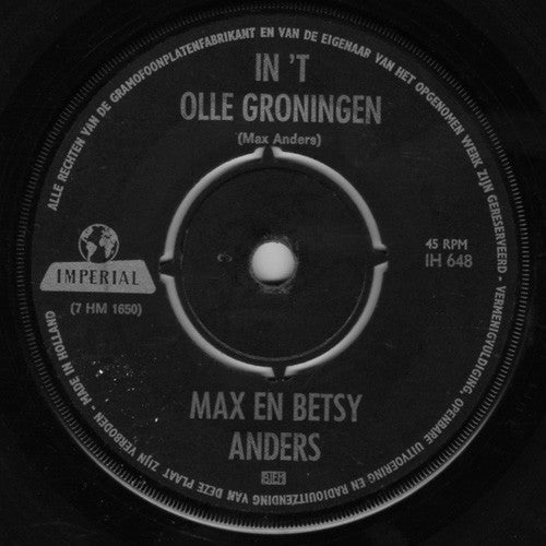 Max &amp; Betsy Anders - In 't Olle Groningen 16352