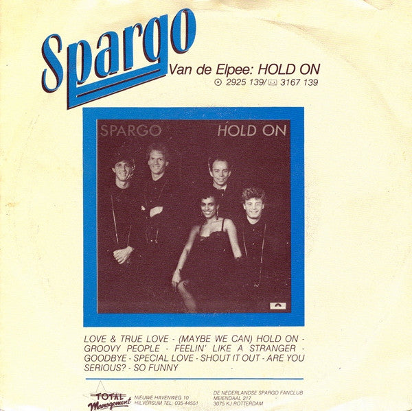 Spargo - Goodbye 38376