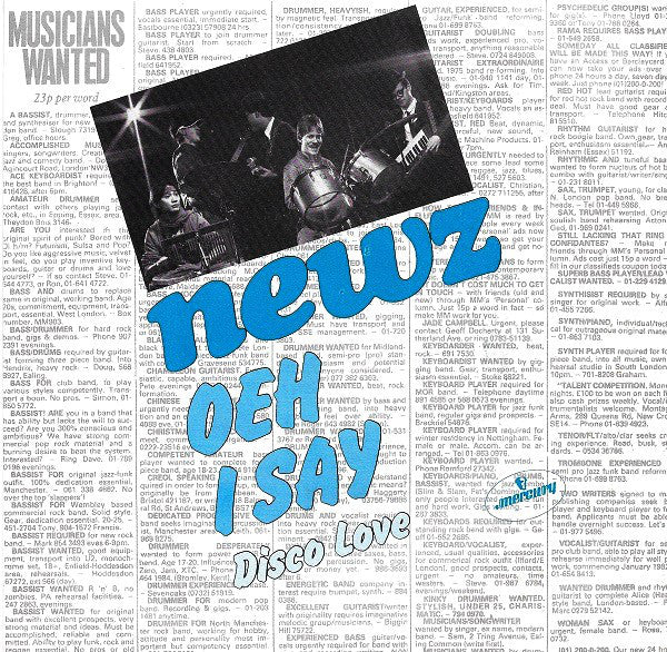 Newz - Oeh I Say 21337 Vinyl Singles Vinyl Goed / Hoes Goed