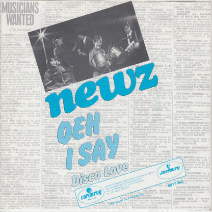 Newz - Oeh I Say 21337 Vinyl Singles Vinyl Goed / Hoes Goed