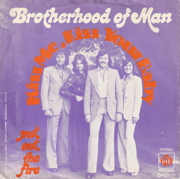 Brotherhood Of Man - Kiss Me, Kiss Your Baby 40681 Vinyl Singles Vinyl Goed / Hoes Goed