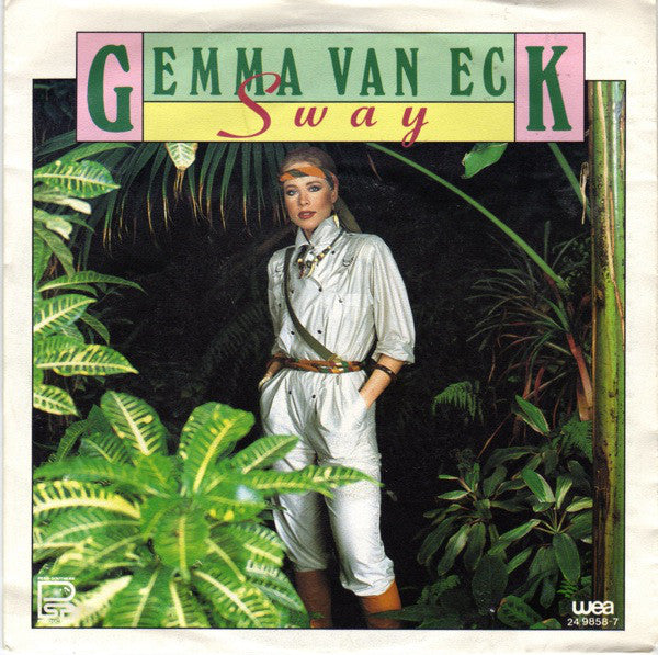 Gemma van Eck - Sway 34500 Vinyl Singles Vinyl Zeer Goed / Hoesje Goed "VINYLSINGLES.NL"