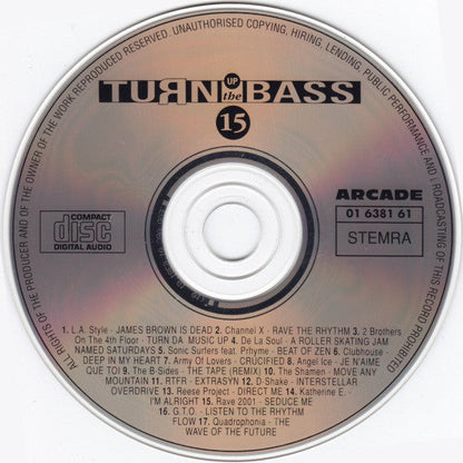 Various - Turn Up The Bass Volume 15 (CD) 70440 Compact Disc Goede Staat