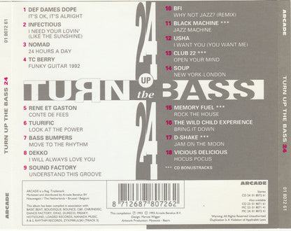 Various - Turn Up The Bass 24 (CD) 70788 Compact Disc Goede Staat