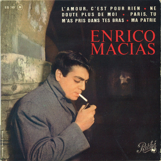 Enrico Macias - L'amour, C'est Pour Rien 42757 Vinyl Singles EP Vinyl Goed / Hoes Goed