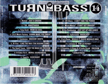 Various - Turn Up The Bass Volume 14 (CD) 70394 Compact Disc Goede Staat