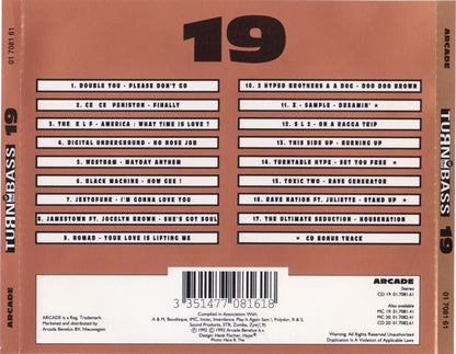 Various - Turn Up The Bass 19 (CD) 70444 Compact Disc Goede Staat
