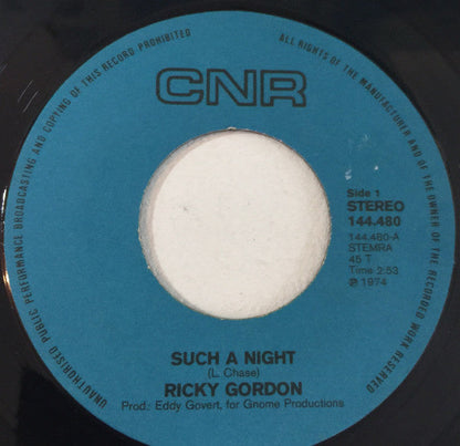 Ricky Gordon - Such A Night 28476