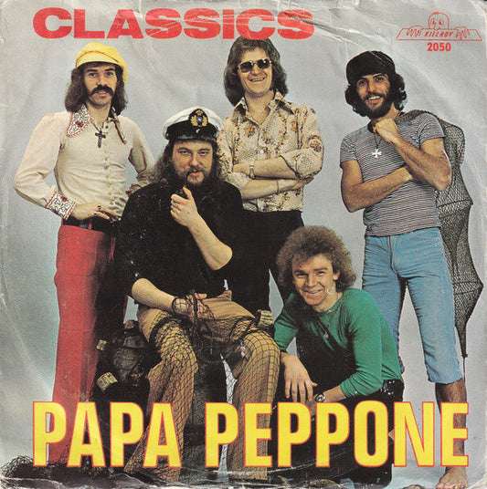 Classics - Papa Peppone 41374 Vinyl Singles Vinyl Goed / Hoes Redelijk
