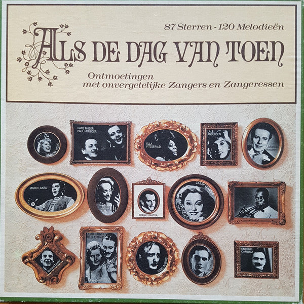 Various - Als De Dag Van Toen (7 LP Box) 43325 Vinyl LP Vinyl Goed / Hoes Goed