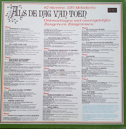 Various - Als De Dag Van Toen (7 LP Box) 43325 Vinyl LP Vinyl Goed / Hoes Goed