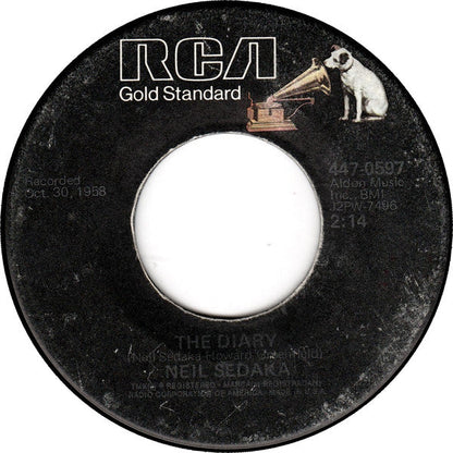 Neil Sedaka - The Diary 17662 Vinyl Singles Vinyl Goed / Hoes Generic
