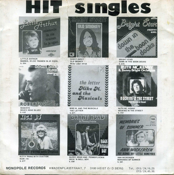 Noordzee Duo - Mijn Lieve Zwartkop 32431 Vinyl Singles Vinyl Goed / Hoes Goed