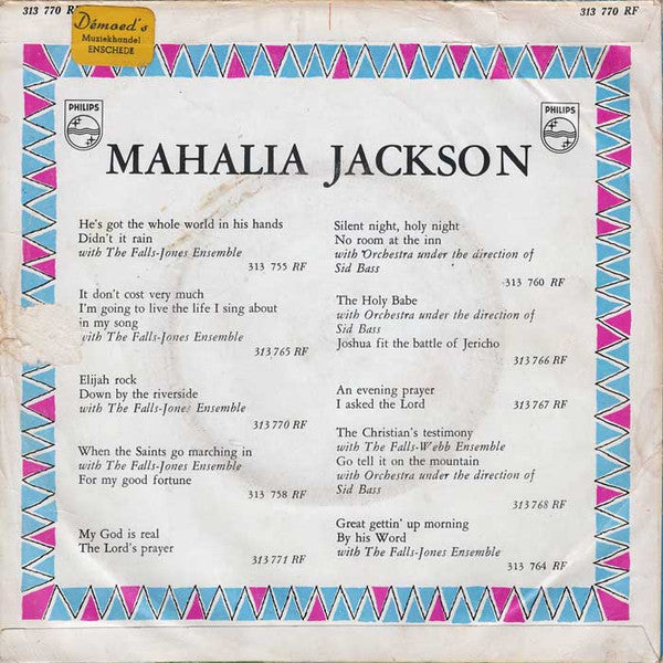 Mahalia Jackson – Elijah Rock 32218