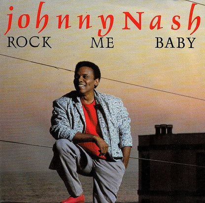 Johnny Nash - Rock Me Baby 03700 Vinyl Singles Vinyl Goed / Hoes Goed