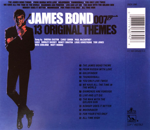 Various - James Bond - 13 Original Themes (CD) 70915 Compact Disc Goede Staat