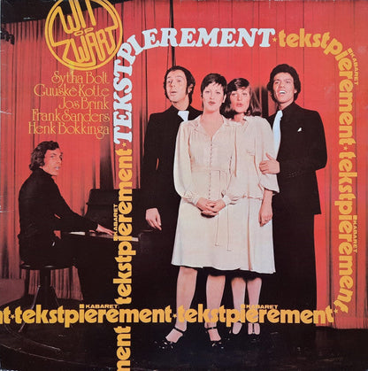 Cabaret Text Pierement - White On Black (LP) 49318